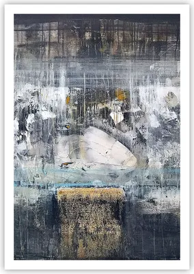 Produktbild von Poster - Poster ohne Rahmen - Abstraktion modern - 70x100 cm - Wand Bild - Wanddeko - Wandbilder - Kunstposter - Wandposter - Bilder - Kunstdruck - Wanddekoration - Wandbild - P2XPA70x100-3474