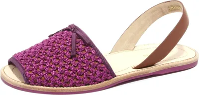 Produktbild von B2418 CAR SHOE Damen Raffia Mattierung Sandale Petunia Schuh Frau