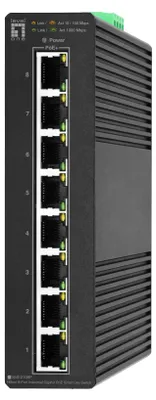 Obrázek produktu pro LevelOne IGS-2108P, Řízený, L2, Gigabit Ethernet (10/100/1000), Plně duplexní režim, Podpora napájení po Ethernetu (PoE)