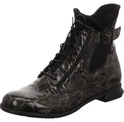 Produktbild von Simen Schnürstiefel Kaltfutter in grün, Gr. 39
