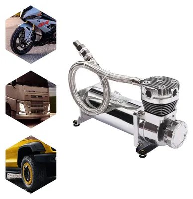 Obrázek produktu pro Kompresor, 12V DC, 200 PSI, přenosný design, ochrana proti přehřátí, úroveň hluku 72 dB