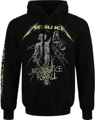 Produktbild von Metallica - "And Justice For All" Kapuzenpullover für Herren/Damen Uni PH1264 (L) (Schwarz)