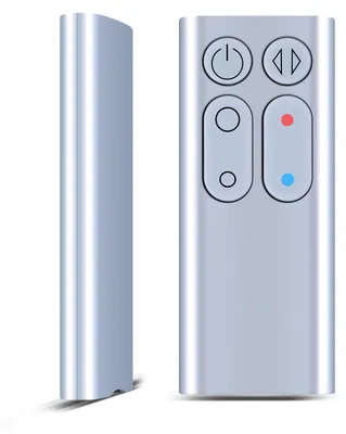 Image de Télécommande de remplacement - Pour les fonctions de chauffage et de refroidissement - Compatible avec les radiateurs AM04 et AM05 - Argent