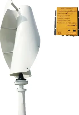 Produktbild von Windkraftgenerator, leiser Betrieb, einfache Installation, weiß-a, 4KW, 24V