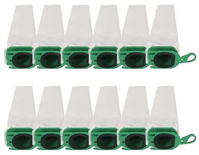 Produktbild von 12 Stück Staubsaugerbeutel für Vorwerk Kobold Vb100 Vb 100 Fp100 Fp 100