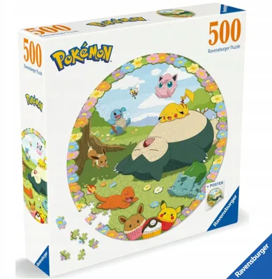Produktbild von Ravensburger Puzzle 500 Pokémon Figuren Lernspielzeug