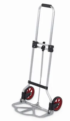 Image de Diable Diable de transport Diable empilable Diable manuel Diable pliable 45kg de charge pour petits cartons Diable pour cartons