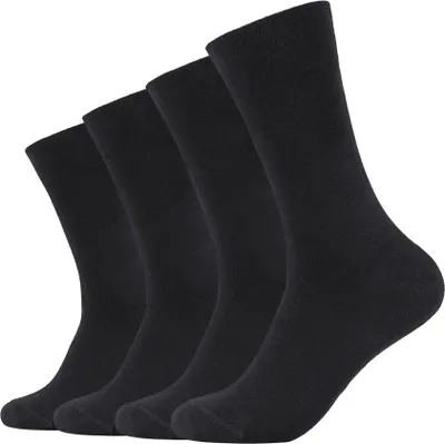 Produktbild von Camano Socken ca-soft mit Baumwolle ca-soft 4er Pack mit Baumwolle black 43-46