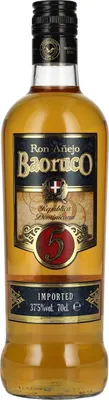 Produktbild von Ron Baoruco Ron Añejo 5 Años Rum 37,5% Vol. 0,7l