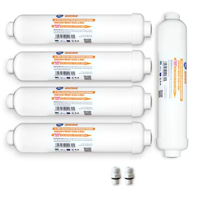 Produktbild von 5x AICRO Kühlschrankfilter für Side by Side Kühlschränke