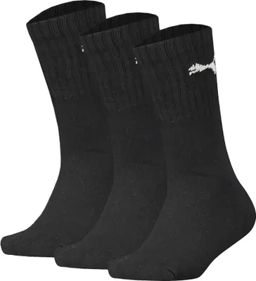 Produktbild von Puma Kindersocken Sport - 3 Paar hohe Baumwollsocken schwarz 31-34