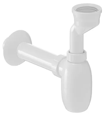 Produktbild von Bruckner Urinal-Siphon, Manschette, DN40, weiß