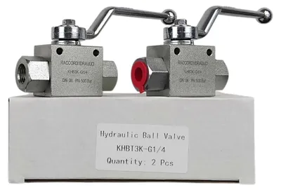 Obrázok produktu pre Trojcestný guľový ventil BK3, závit BSP 1/4" (vnútorný závit)