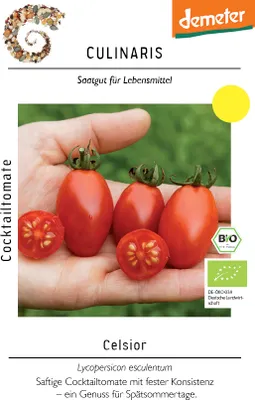 Produktbild von Cocktailtomate Celsior | Cocktailtomatensamen von Culinaris