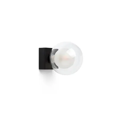 Produktbild von Wandleuchte innen schwarz PERLA 40088