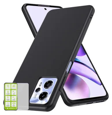 Image de Étui en silicone pour Motorola Moto G23 + étui en verre H9 pour téléphone portable, coque de protection en TPU