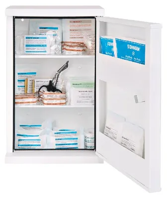 Produktbild von Verbandschrank NovoLine 2 Füllung Standard DIN 13169 | Packung (1 Stück)