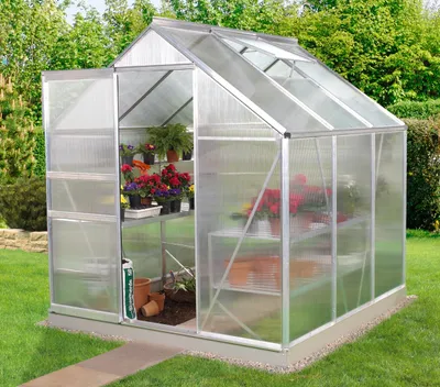 Obrázok produktu pre Skleník Vitavia Venus 3800 polykarbonát 4 mm 195x195 cm hliník