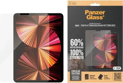 Immagine prodotto di Panzerglass Ultra-Wide Fit Vetro temperato antibatterico per Ipad Pro 11 2018-2022 / Air 10.9 2020-2022