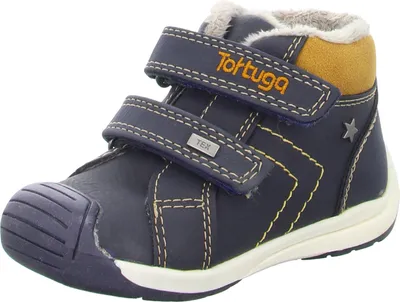 Produktbild von Tortuga Jungen-Lauflernstiefel-Kletter mit TEX-Membran Blau, Farbe:blau, EU Größe:23