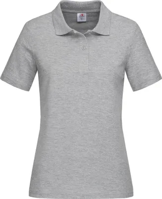 Immagine prodotto di Stedman ST3100 | Polo donna Piqué 100 - Colore: Grigio Heather - Taglia: XL