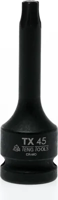 Produktbild von TX-Maschinenbit-Stecknuss - 1/2" Vierkantschaft TX45