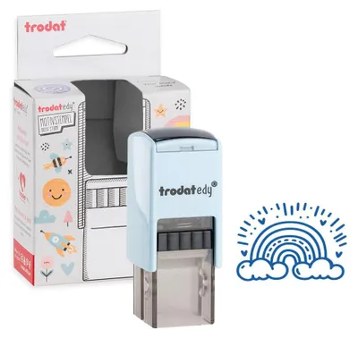 Imagen del producto de trodat 1002919 edy®Fix Motivstempel Regenbogen 2,0 x 2,0 cm