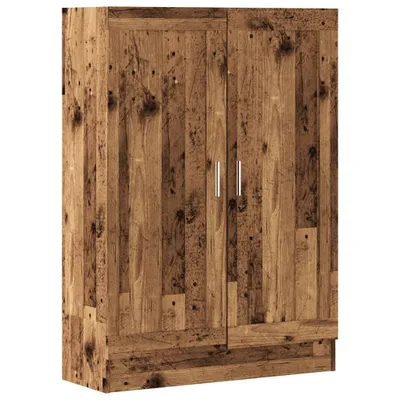 Obrázek produktu pro vidaXL Knihovna vzhled starého dřeva 82,5x30,5x115 cm materiál na bázi dřeva