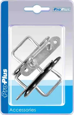 Image de Pontet rectangulaire 36mm 4 pièces sous blister