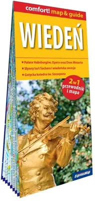 Zdjęcie produktu dla Comfort! Przewodnik Turystyczny Wiedeń - Mapa 2w1
