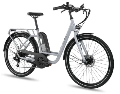 Produktbild von LLOBE City E-Bike 26" TOWN COMPACT grau, 36V/ 10,4Ah
