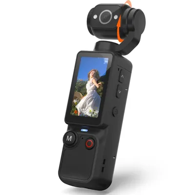 Produktbild von Vlogging-Kamera, 180° Drehobjektiv, Audio/Video, 7h Akku, POV mit 32GB, Ein-Tasten-Aufnahme für Reise & Alltag