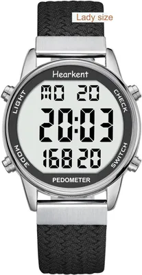 Produktbild von Schrittzähler-Uhr Fitness-Tracker zum Gehen, wasserdichte Sportuhr, Kalorienzähler, Armbanduhr großem Digitaldisplay,Senioren, Frauen, ältere Menschen