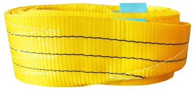 Hebeband 3 t, 2 m, gelb, Polyester, Lastgurt