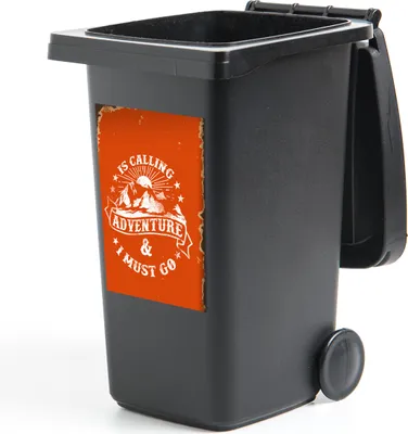 Produktbild von MuchoWow® - Mültonnen-sticker - Sticker - Aufkleber für die Mülltonne