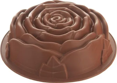 Produktbild von Silikon-Backform für braune Rosenkuchen, 25 cm, SILLINIE ORION 151790