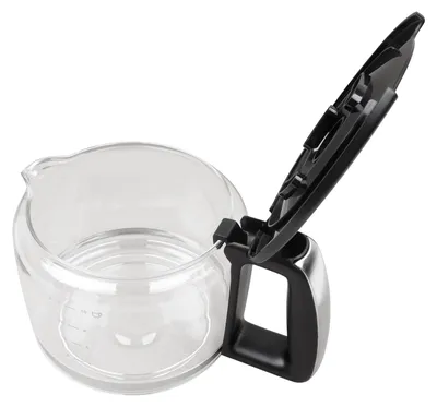 Produktbild von Glaskanne SEB SS-207199 Tefal mit schwarzem Deckel für Espressomaschine