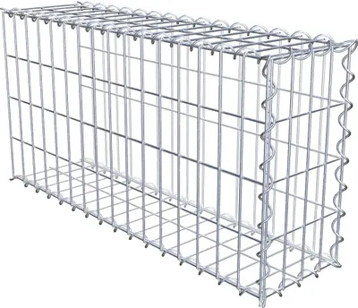 Obrázek produktu pro Přídavný gabion typ 2 80 cm x 40 cm x 20 cm (D x V x H), velikost ok 5 cm x 10 cm, spirála