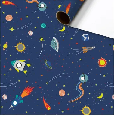 Produktbild von Stewo 2528 6316 42, Geschenkpapier, Mehrfarbig, Abbildung, Papier, Herzlichen Glückwunsch, 80 g/m²