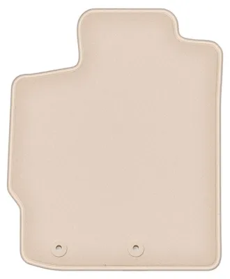 Produktbild von DURBAN Beige Velours-Fahrerfußmatte für Toyota Yaris II Schrägheck (2005-2011)
