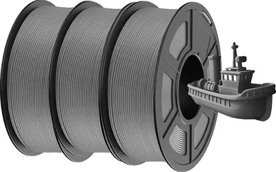 Immagine prodotto di Filamento per stampanti 3D, materiale ecologico, ampia compatibilità, SPIELG 3GY