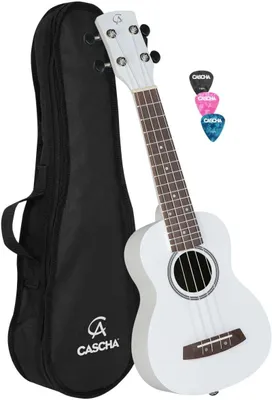 Immagine prodotto di Cascha HH 3967 White Ukulele soprano