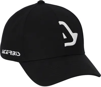 Produktbild von ACERBIS weiße/schwarze Baumwollmütze mit Logo