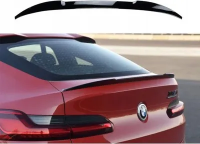 Image de Déflecteur de capot pour BMW X4 G02 à partir de 11/2018 - noir brillant