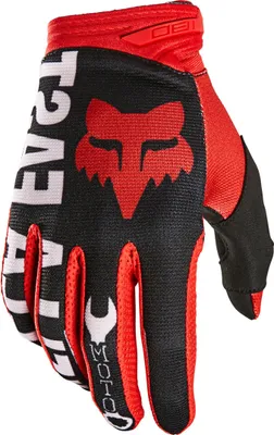Zdjęcie produktu dla Rękawice motocrossowe FOX 180 Illmatik (czarny/czerwony, 2XL)