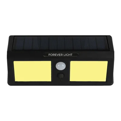 Zdjęcie produktu dla Lampa solarna LED SUNARI FLS-18 COB PIR 3W 200lm 6000K 800mAh  T-90818 PLASTROL