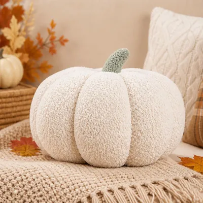 Produktbild von 3D-Plüsch-Kürbiskissen für Herbst- und Halloween-Dekoration