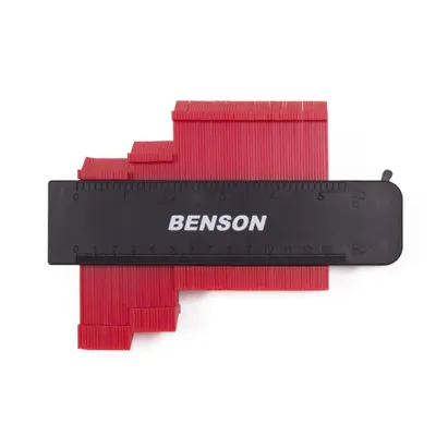Produktbild von Benson 012818 Konturenlehre 125mm mit 2 Magneten und Feststeller