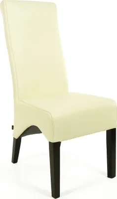 Produktbild von Lederstuhl Lederstühle Regina Rindsleder Creme Weiß 2201 | ergonomischer Esszimmerstuhl