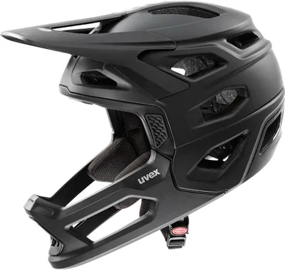 Zdjęcie produktu dla Kask Uvex Revolt integralny cały czarny rozmiar 52-57 cm S41.0.062.0115